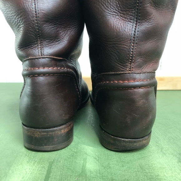 Frye Melissa Trapunto Style #76442 Riding Boots - Picture 4 of 8